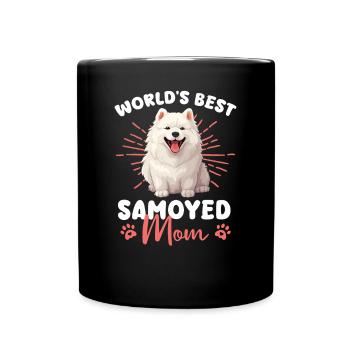 Samoyède Groovy Maman Samoyède - Mug uni - noir - Devant