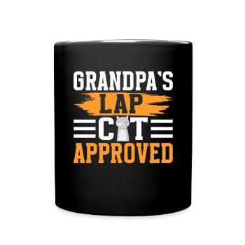 Chats Cadeaux Papy - Mug uni - noir - Devant