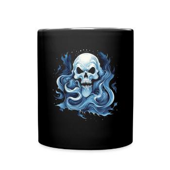 Geist mit abstrakter Kunst für einen Geister - Tasse einfarbig - Schwarz - Vorne