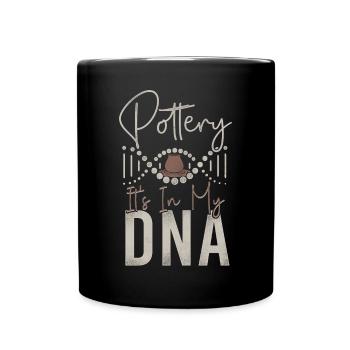 Pottery Ceramics Artist Pottery - Tasse einfarbig - Schwarz - Vorne