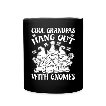 Costume de Gnome Hommes Mâpas Traîner Avec Gnome - Mug uni - noir - Devant