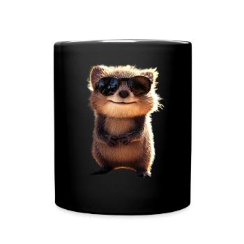 Quokka Be Quokka Heureux Australie Sourire Quokkas - Mug uni - noir - Devant