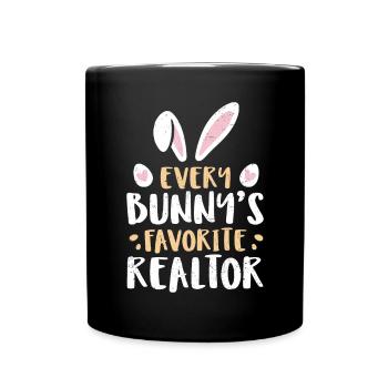 Realtor - Full Colour Mug - black - Front