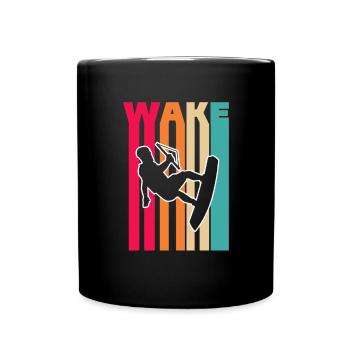 Wakeboard Wakeboarder Wakeboarding Gift - Full Colour Mug - black - Front