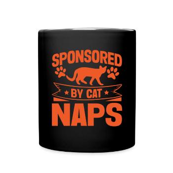 Cat Grandpa Gifts - Tasse einfarbig - Schwarz - Vorne