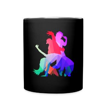 Breakdancer bboy - Full Colour Mug - black - Front