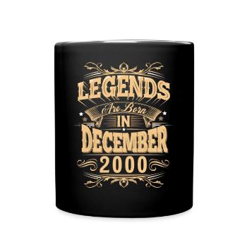 December 2000 Birthday Legend - Full Colour Mug - black - Front