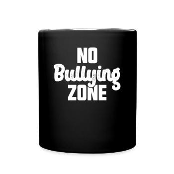 No Bullying Zone Stop Bullying Kindness Unity Day - Tasse einfarbig - Schwarz - Vorne