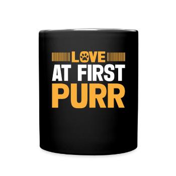 Cat Mom Gifts - Tasse einfarbig - Schwarz - Vorne