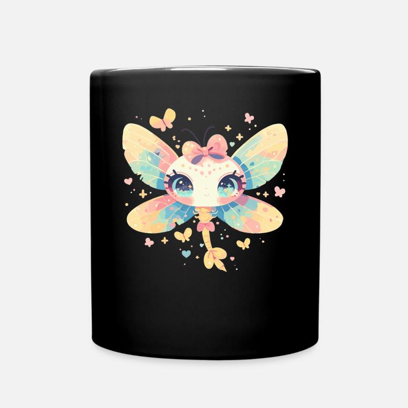 Dragonflies Dragonfly - Full Colour Mug - black