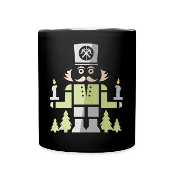 Mineur de Casse-Noisette – Symbole artistique des Monts Métallifères - Mug uni - noir - Devant