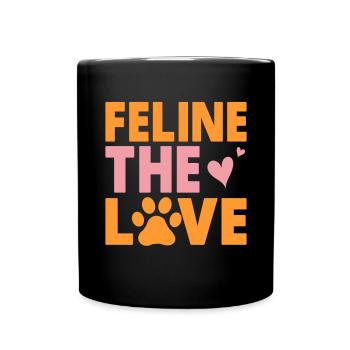 Cat Mom Gifts - Tasse einfarbig - Schwarz - Vorne