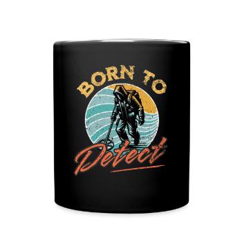 Détecteur de métaux de sonde - Mug uni - noir - Devant