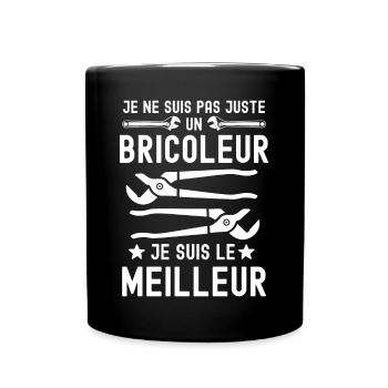 Meilleur bricoleur - Mug uni - noir - Devant