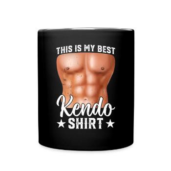 C’est mon meilleur maillot de Kendo Lutteur de Kendo - Mug uni - noir - Devant