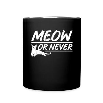 Cat Mom Gifts - Tasse einfarbig - Schwarz - Vorne