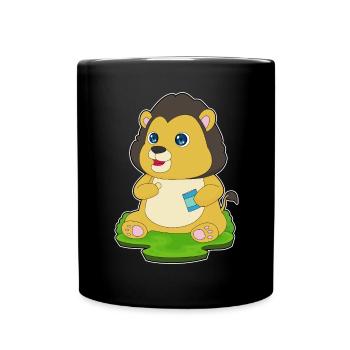 Lion Potato Chips - Full Colour Mug - black - Front