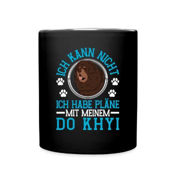 Plans with Do Khyi Tibetan Mastiff Tibetan Mastiff - Full Colour Mug - black - Front