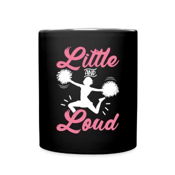 Cheerleading drôle pom-pom girl Cheer Squad Klei - Mug uni - noir - Devant