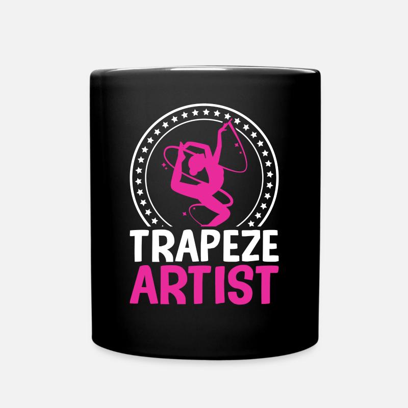 Trapéziste Cirque Fête Carnaval - Mug uni - noir