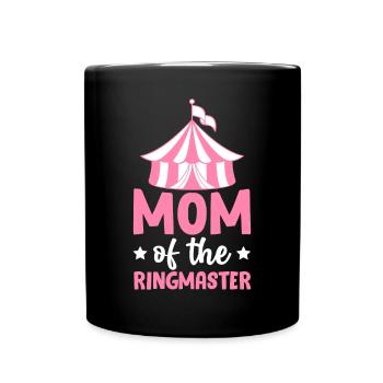 Mère du chef de cirque cirque fête carnaval - Mug uni - noir - Devant