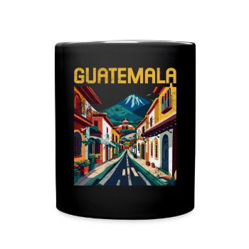Guatemala - Full Colour Mug - black - Front