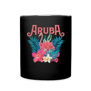 Aruba - Full Colour Mug - black - Front