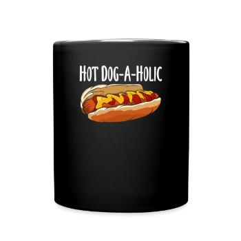 Fanatiques de hot-dogs Un pur plaisir pour tout le monde - Mug uni - noir - Devant