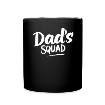 Dad's Squad Dad Dad Dad Birthday Dad - Full Colour Mug - black - Front