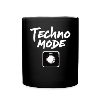 Mode Techno sur Techno Techno Musique Techno - Mug uni - noir - Devant