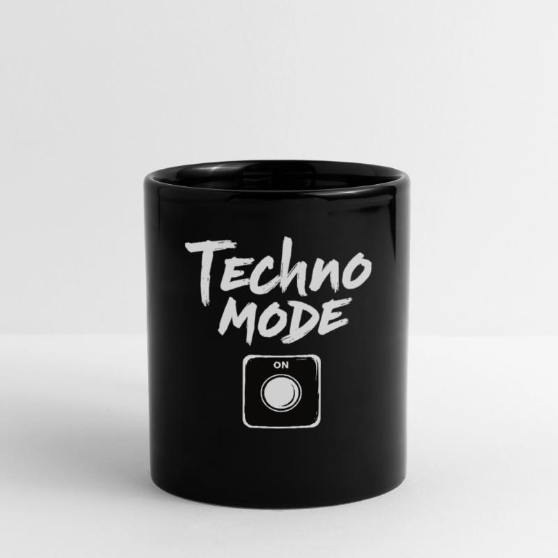 Techno Mode On Techno Techno Musik Techno Tasse einfarbig