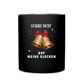 Lustiges Weihnachten Dirty Humor für Erwachsene - Tasse einfarbig - Schwarz - Vorne