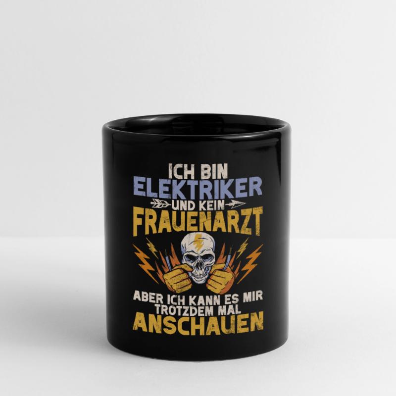 Electronics Technician Electrics Profession Volt Electrical Engineering Full Colour Mug