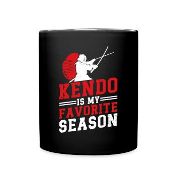 Le kendo est ma saison préférée - Funny Kendo Fighter - Mug uni - noir - Devant