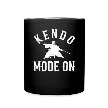 Mode Kendo activé - Kendo Fighter Kendo Wrestling - Mug uni - noir - Devant