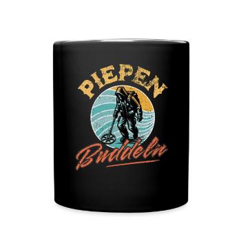 Sondeln Metalldetektor - Tasse einfarbig - Schwarz - Vorne