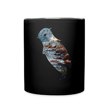 Rivière Otter - Mug uni - noir - Devant
