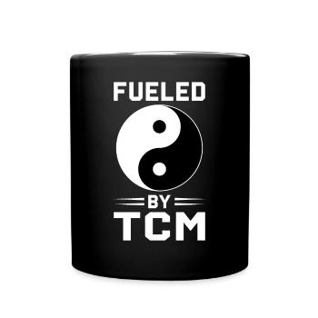 Chi Qi Ying Yang Traditional Chinese Medicine - Full Colour Mug - black - Front