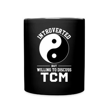 Chi Qi Ying Yang Traditional Chinese Medicine - Full Colour Mug - black - Front