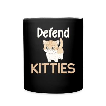 Cadeaux de sauvetage de chat - Mug uni - noir - Devant