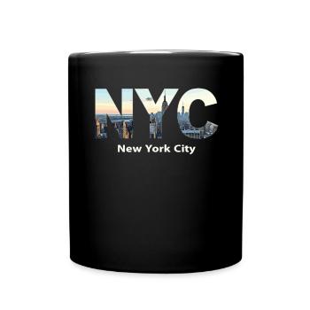 New York – Horizon de New York New York - Mug uni - noir - Devant