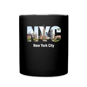 New York – Horizon de New York New York - Mug uni - noir - Devant