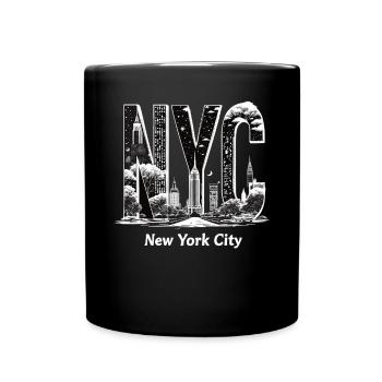 New York – Horizon de New York New York - Mug uni - noir - Devant