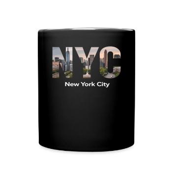 New York – Horizon de New York New York - Mug uni - noir - Devant
