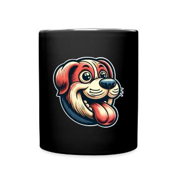 Chien - Mug uni - noir - Devant