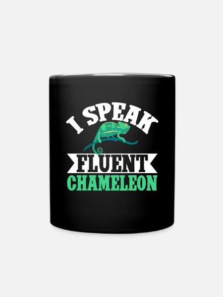 Cadeaux Caméléon - Mug uni - noir