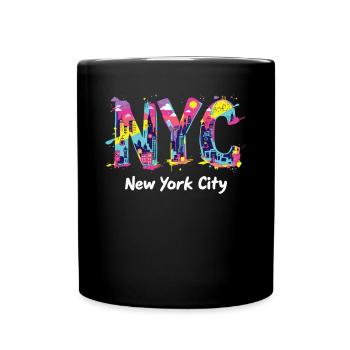 New York – Horizon de New York New York - Mug uni - noir - Devant