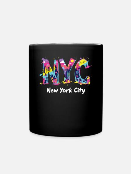 New York – Horizon de New York New York - Mug uni - noir