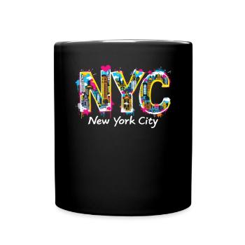 New York – Horizon de New York New York - Mug uni - noir - Devant