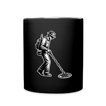 Détecteur de métaux de sonde - Mug uni - noir - Devant